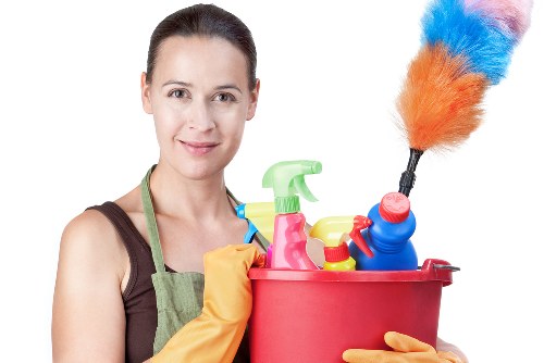 Docklands Carpetcleaning team with eco-friendly cleaning equipment