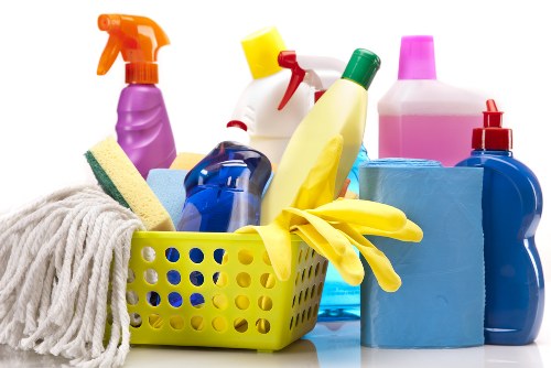 Training and supervision for safe use of cleaning equipment