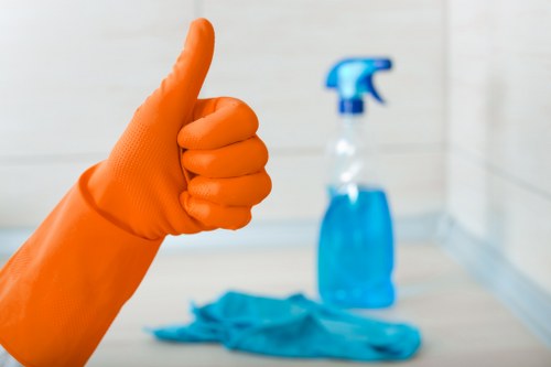 Customer booking and service information for carpet cleaning