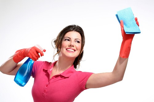 Internal review of a cleaning service complaint in progress